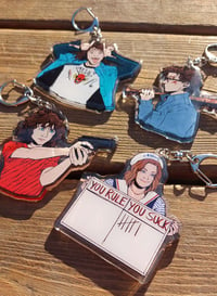 Image 1 of Stranger Things Acrylic Keychains