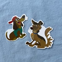 Heavenly Pair of Friends Stickers