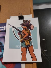 Image 2 of FAL Cat Girl Print