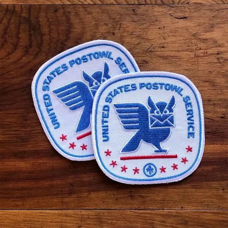 Image of Postowl Service Patch