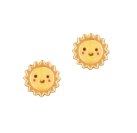 Sunny Day Cutie Stud Earrings 