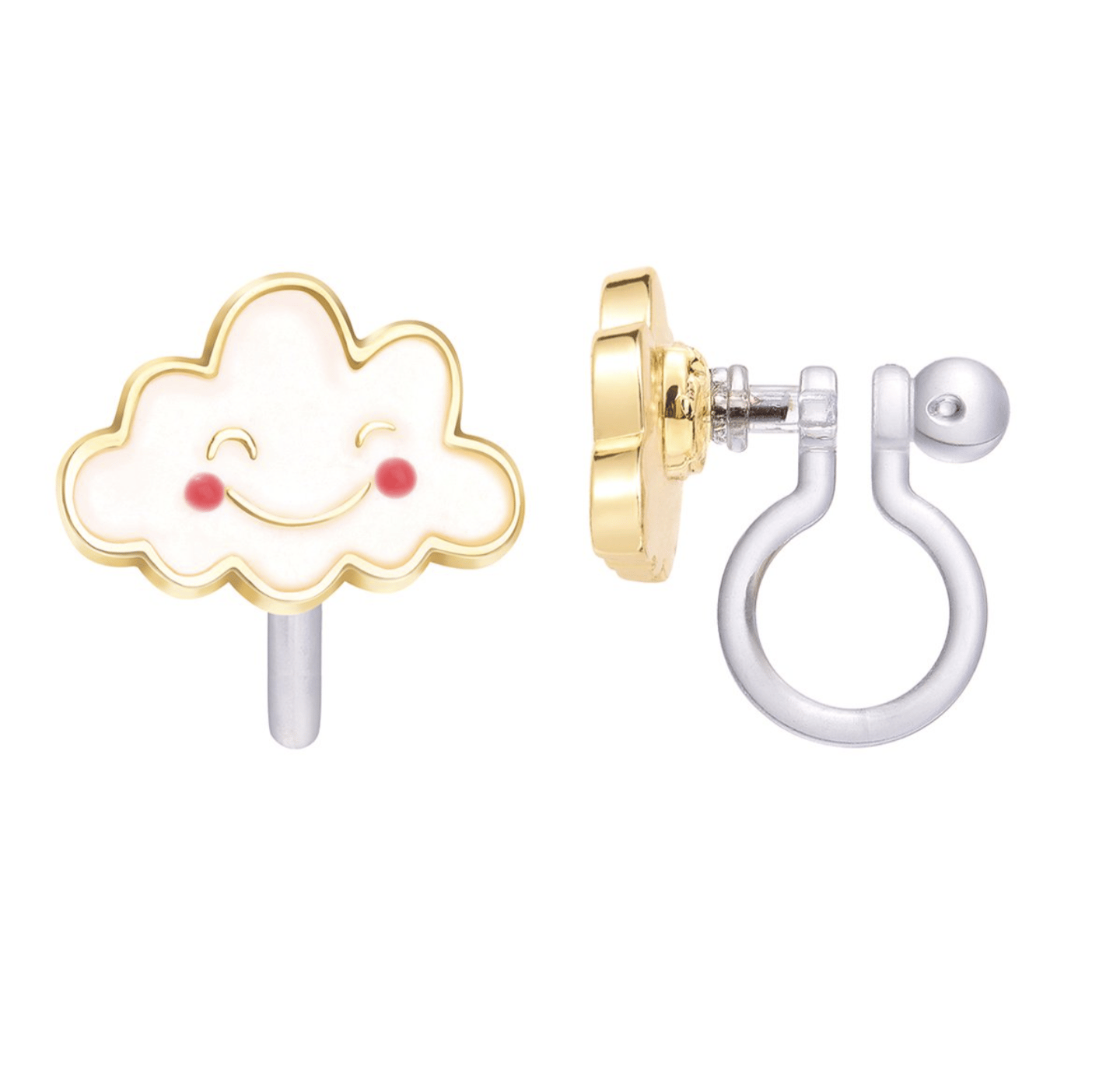 Image of Happy Cloud Cutie Clip-on Earrings