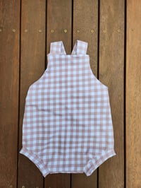 Image 2 of Pink Gingham Summer Romper