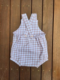 Image 3 of Pink Gingham Summer Romper