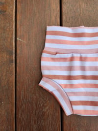 Image 2 of Cupcake Stripe High Waisted Bummies