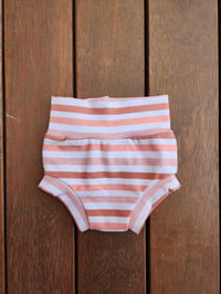 Image 4 of Cupcake Stripe High Waisted Bummies