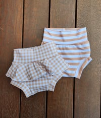 Image 1 of Caramel Stripe High Waisted Bummies