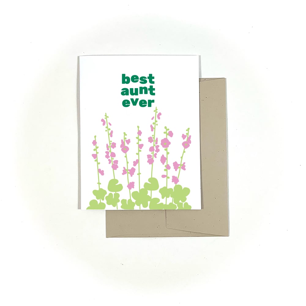 Image of Best Aunt Ever Card