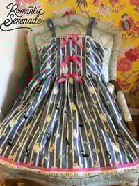 Image 1 of Cat and Stripe JSK- Dress B