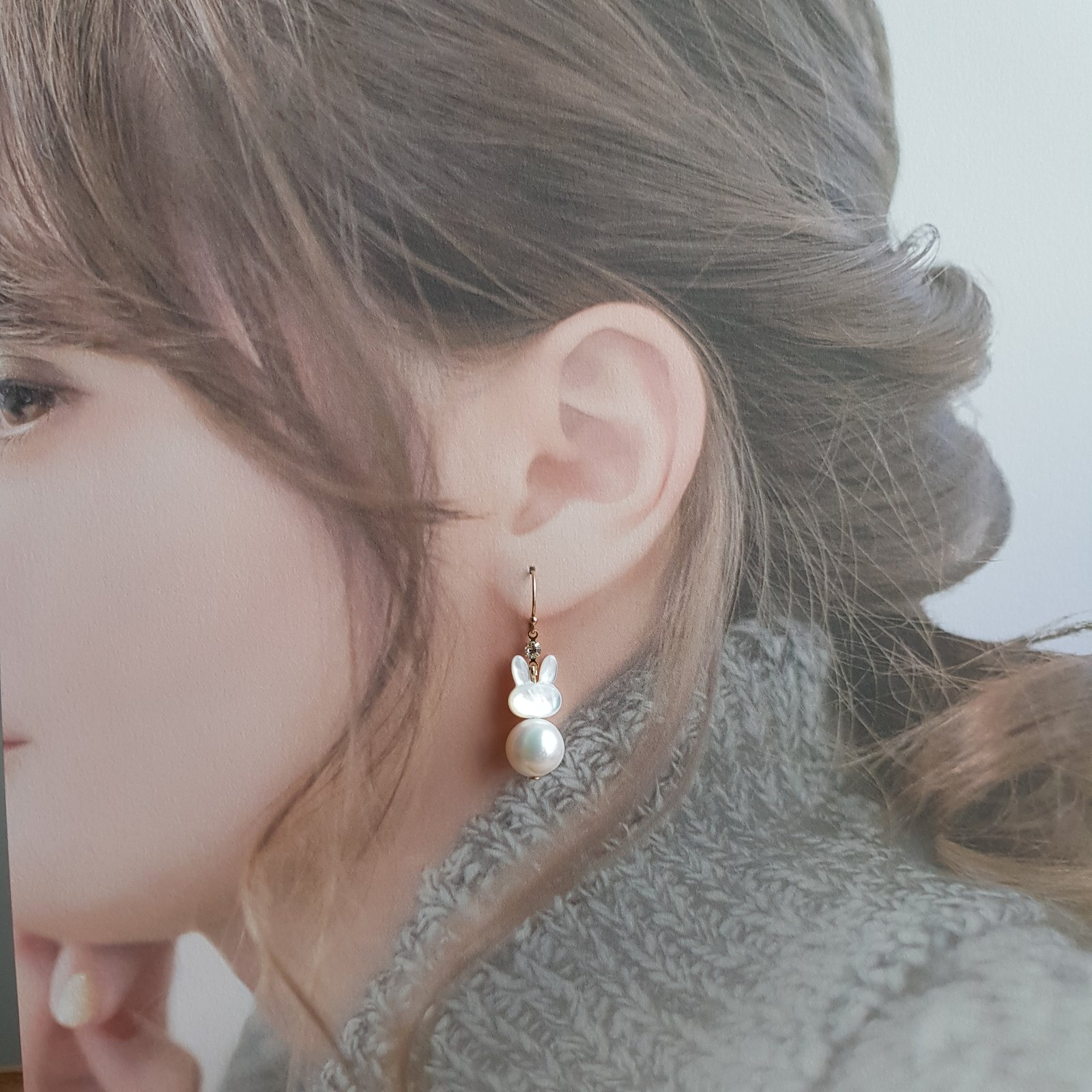 White Rabbit Earrings | LNY Rabbit Collection | daintydistrict