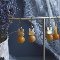 Image 3 of Golden Rabbit Earrings |  LNY Rabbit Collection