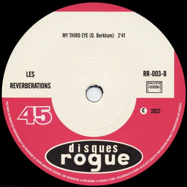 Les Reverberations ‎– Gone Away, 7" VINYL, NEW