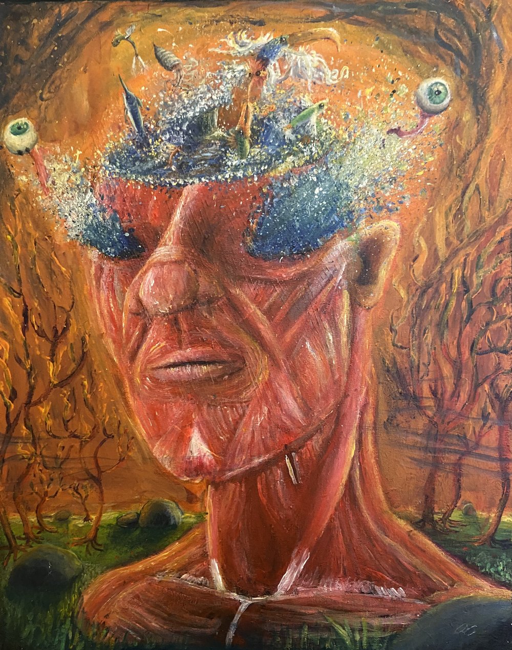 Image of Sleep Paralysis (16x20 print)