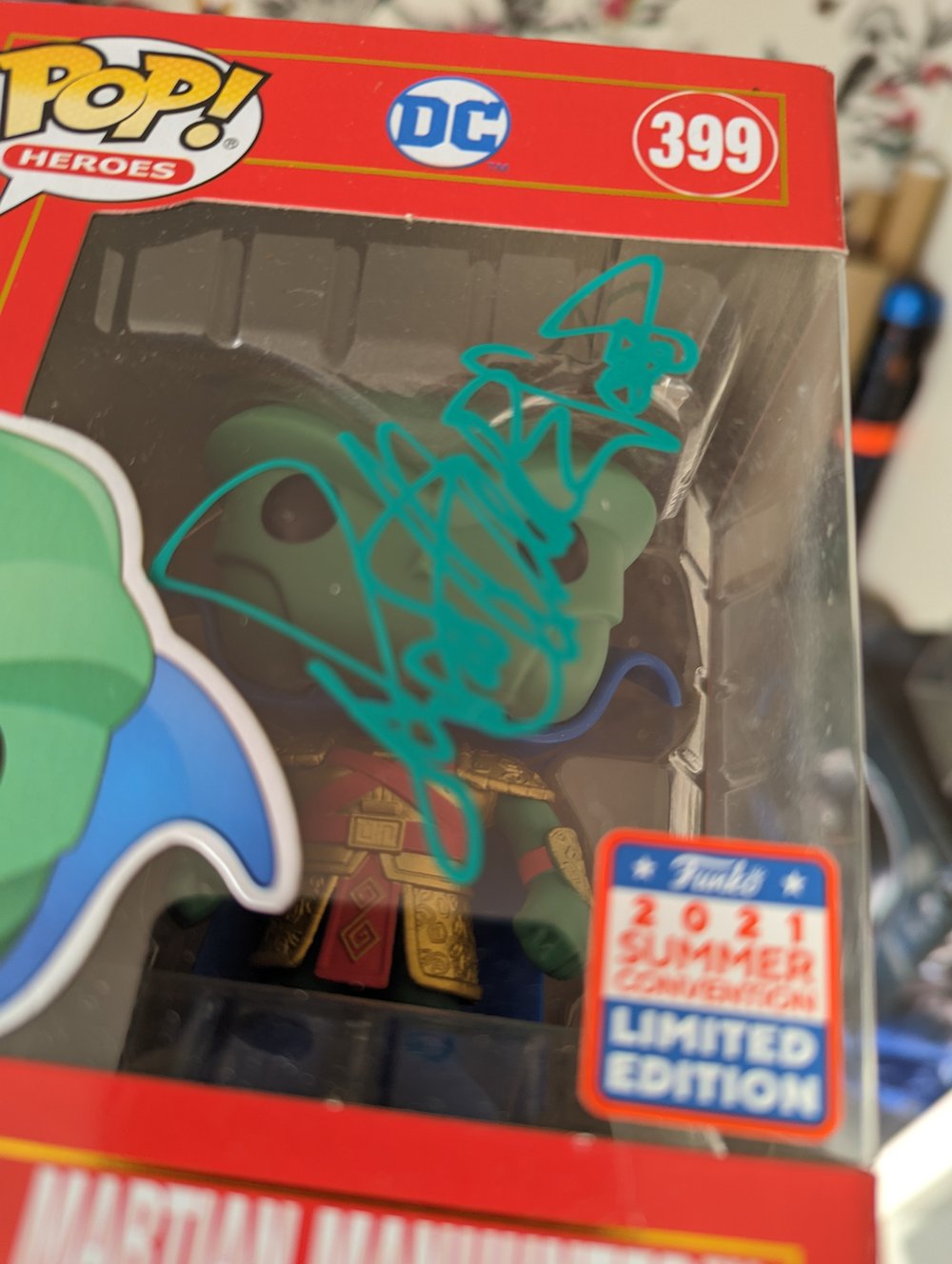 Martian Manhunter David Harewood Signed Pop