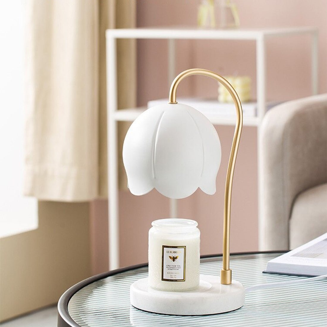 Image of La Fleur Lamp - Candle Warmer