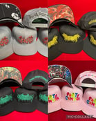 Image of Officially Licensed Skinless/Pestilectomy/Intestinal Engorgement/Party Cannon Underbrim Print Hats!!