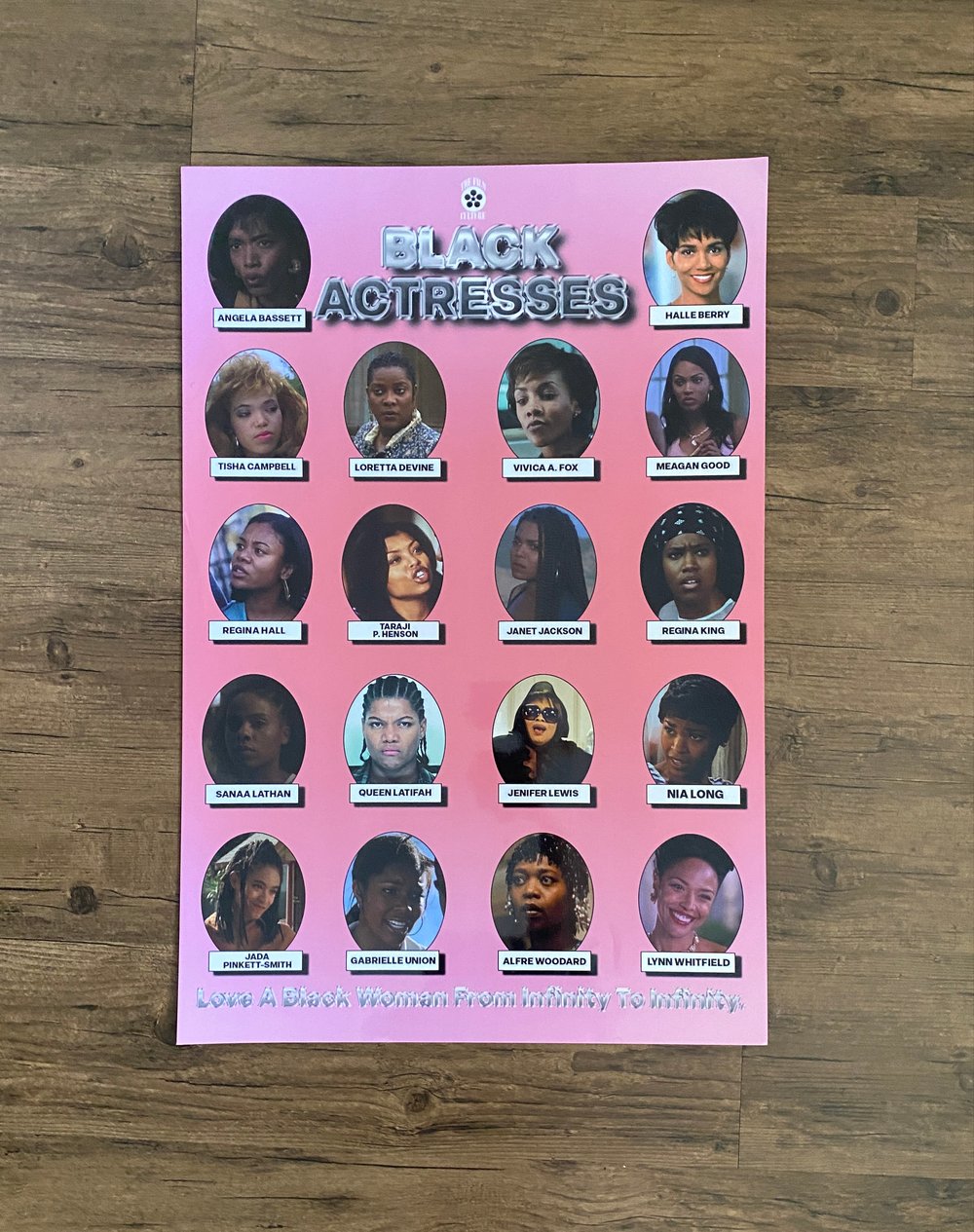 Image of Black Actress Movie Poster | 18"x 27"