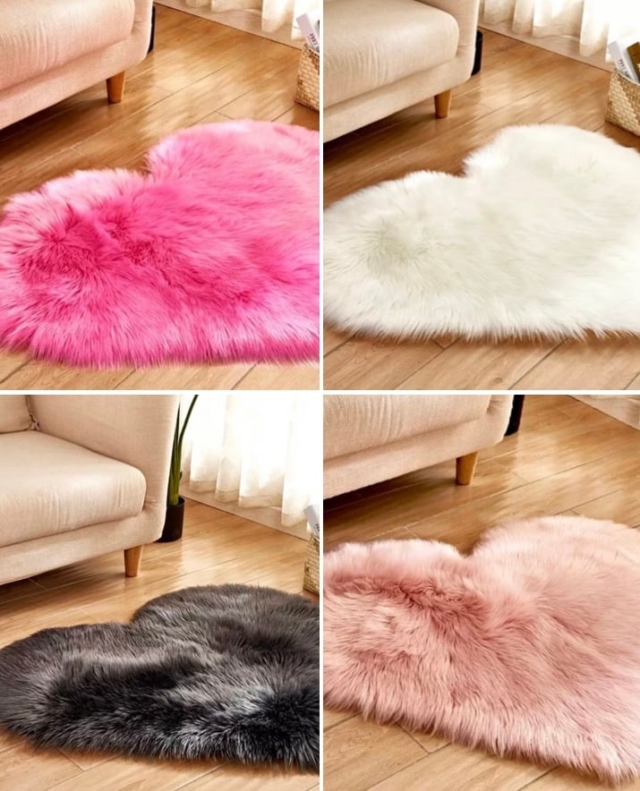 Image of Heart shaped Rug