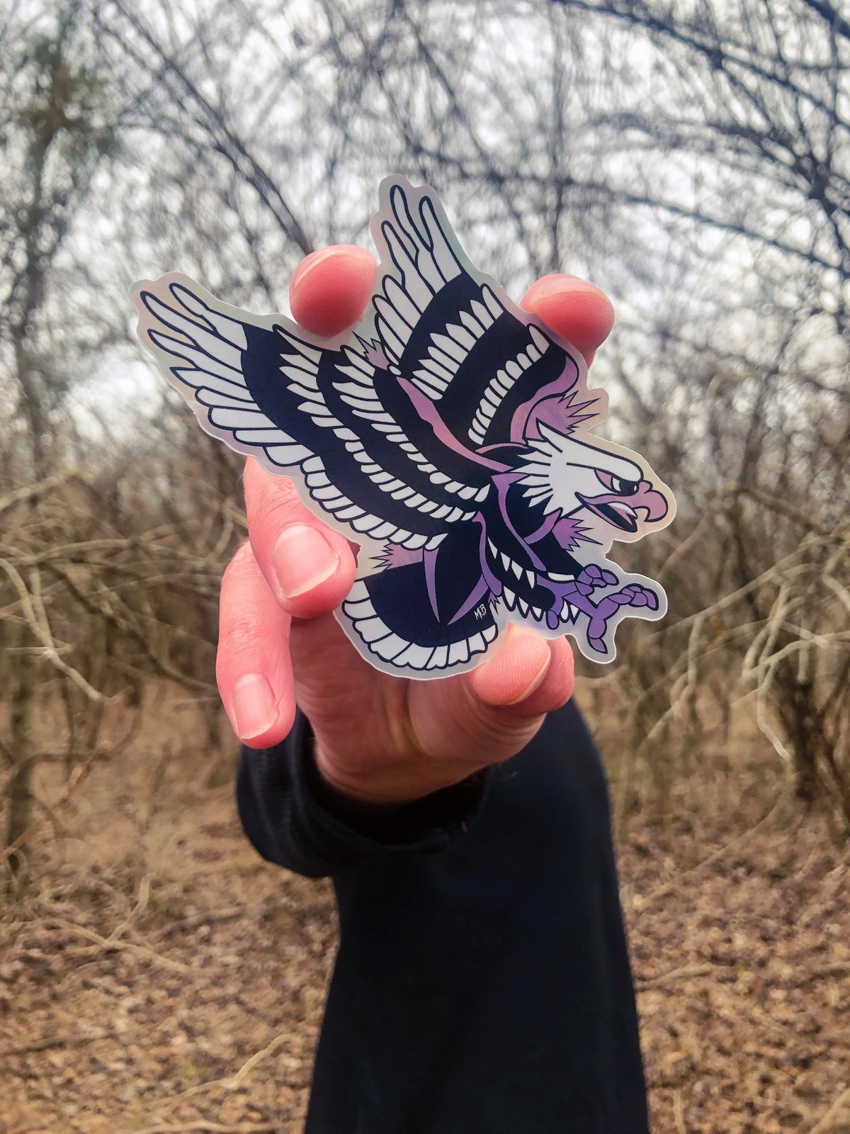 MB Eagle Logo Sticker