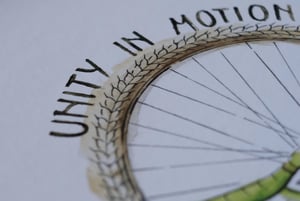 Image of Unity in Motion Watercolour Illustration Print