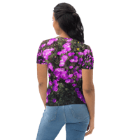 Image 4 of PURPLE FLOWER WOMEN'S SHIRT