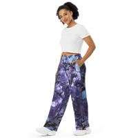 Image 2 of JACARANDA TREE FLOWER PANTS