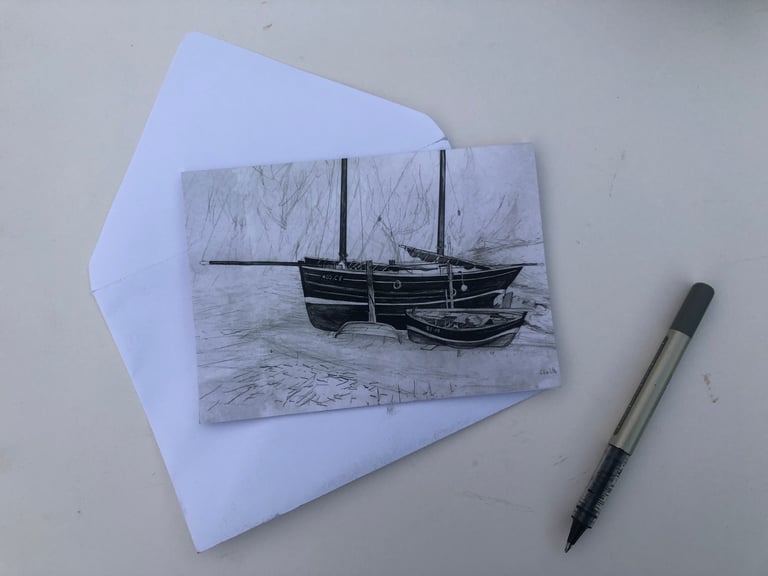 St Vincent and Fame Greetings Card  Image 2