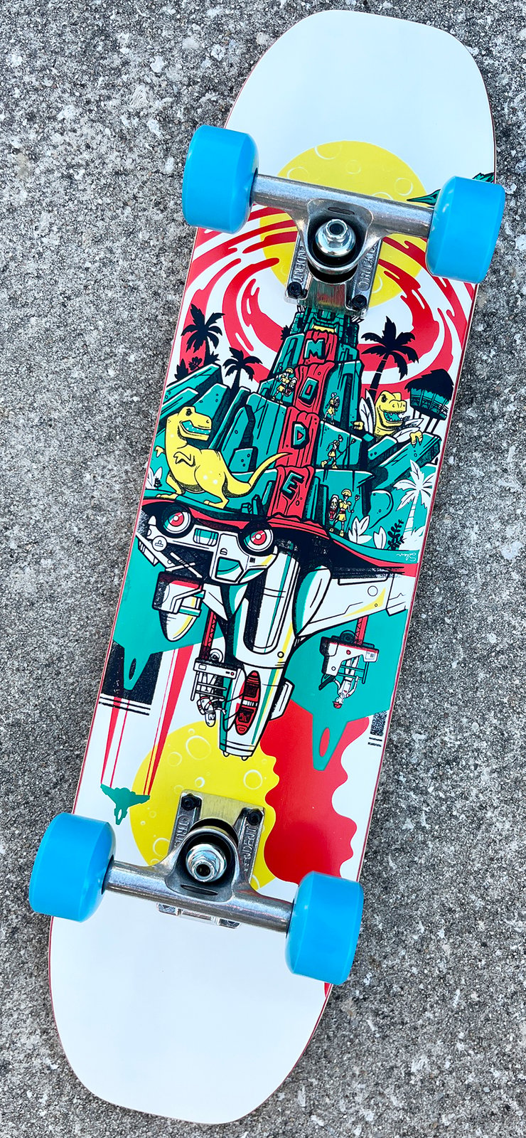 Mode Skateboards Time Travelers Freestyle Complete - Thumbnail 2