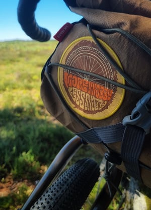 Image of More Knobby Less Snobby woven patch