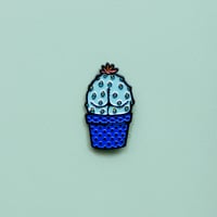Image 1 of Suggestive Succulents! Cactus Butt Lapel Pin!