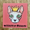CROWN CAT Sticker!