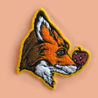 Image 1 of MR FOX Chenille Iron-On Patch!