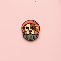 Image 1 of SPACE DOG Lapel Pin!