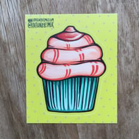Image 1 of Dirty Desserts Cupcake Sticker!