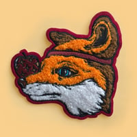 Image 1 of MRS FOX Chenille Iron-On Patch!