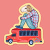 DIECUT STICKERS // Bus Ride