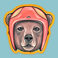 DIECUT STICKERS // "Boop" RedBear