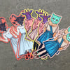 8” VINYL STICKER // Flora