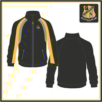 Image 1 of MPS Track Jacket - Charcoal Gold/Grey Panels $63.60