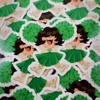 Image 1 of MCR Cheerleader Gerard Way  — 3 inch sticker