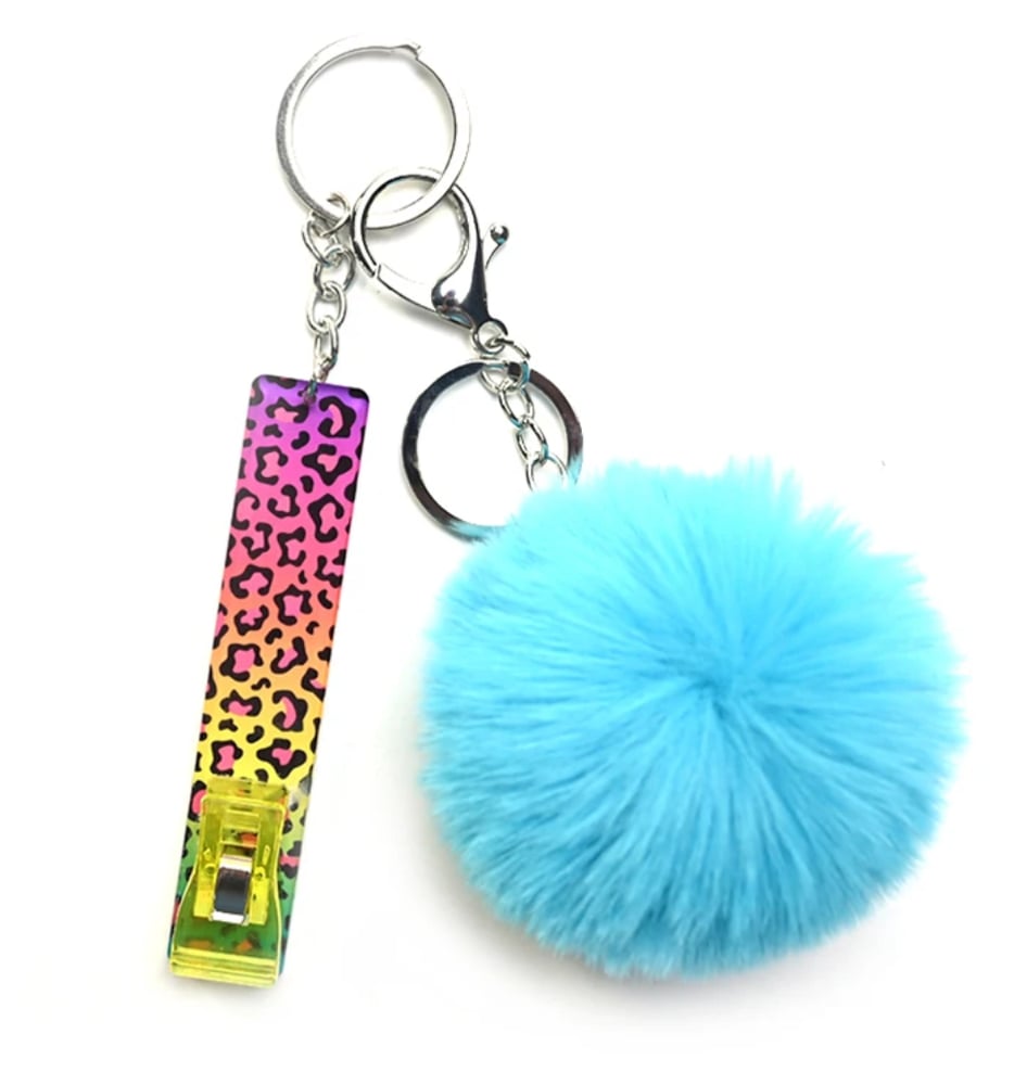 Image of Rainbow Cheetah Card Grabber 
