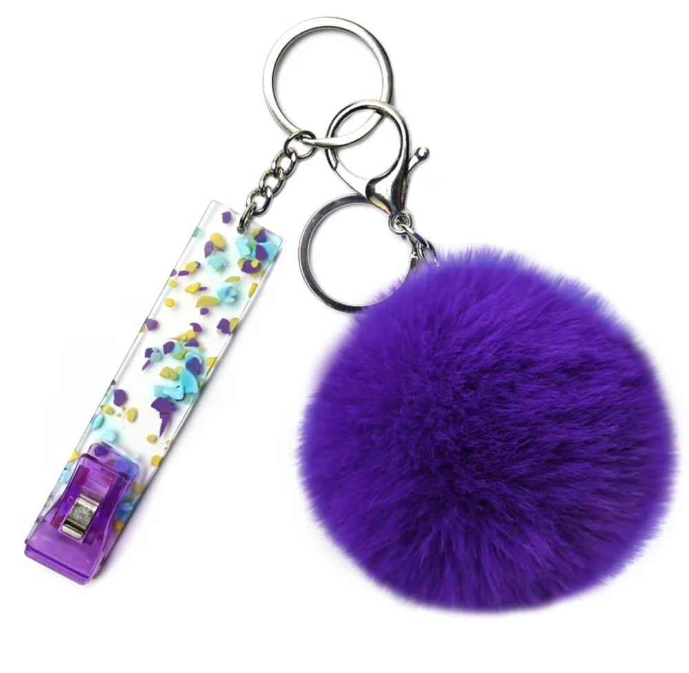 Image of Purple Sparkle Card Grabber 