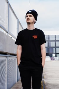 Image 2 of Black 'Anger' Lyric T-Shirt