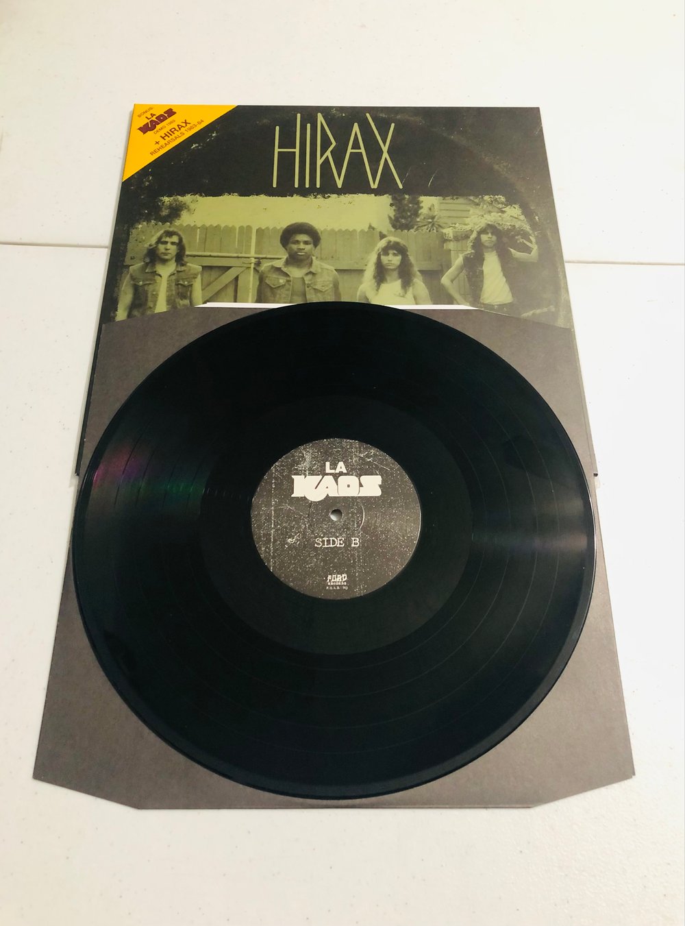 HIRAX demo / LA KAOS RARE limited edition