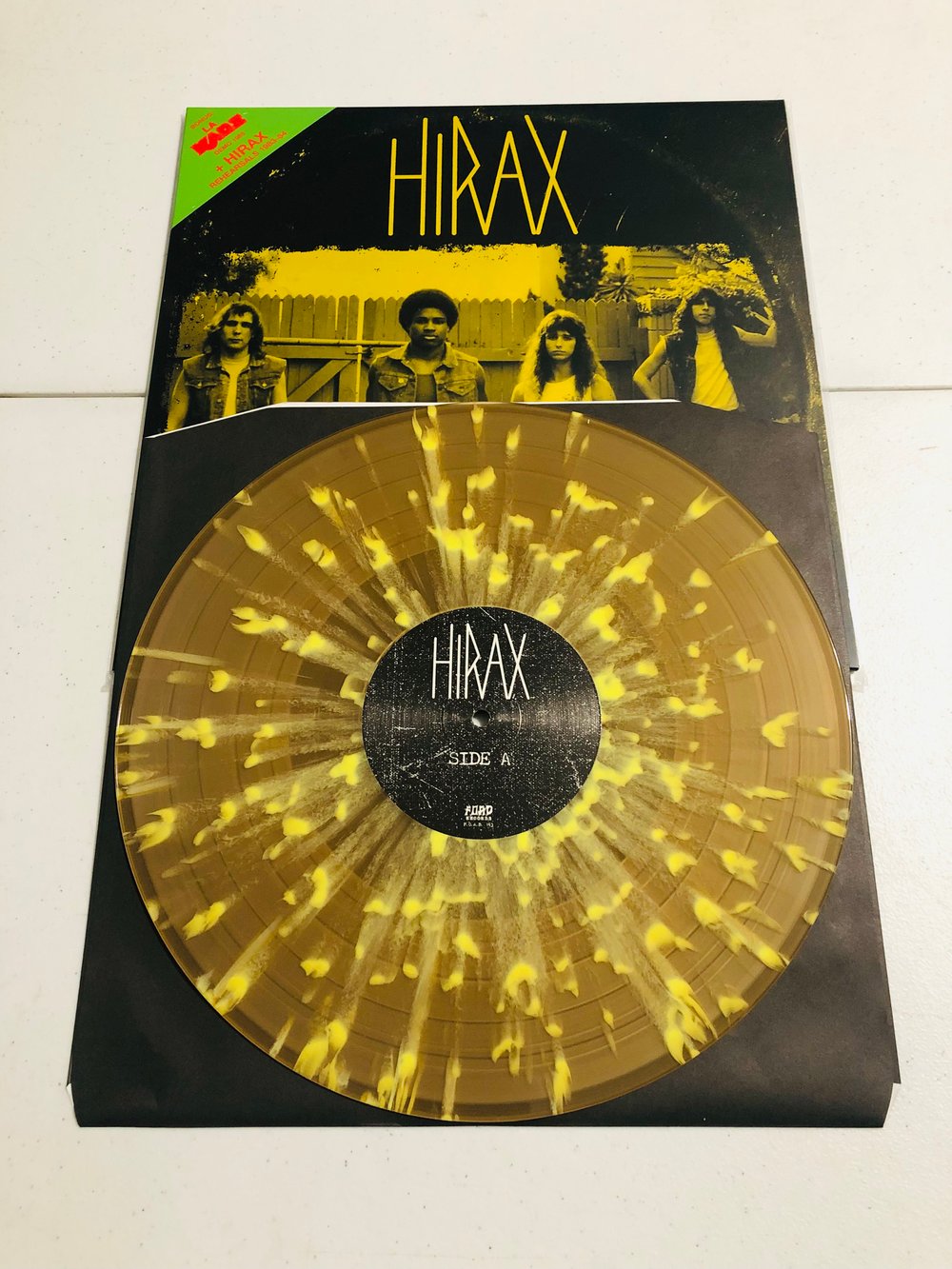 HIRAX demo / LA KAOS RARE limited edition