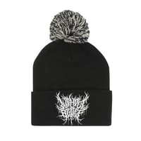 Image 2 of Deathcore Pom-Pom Beanie