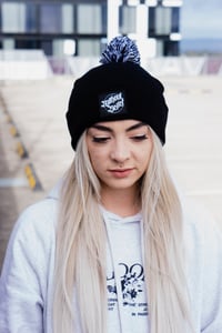 Image 1 of Original Logo Pom-Pom Beanie
