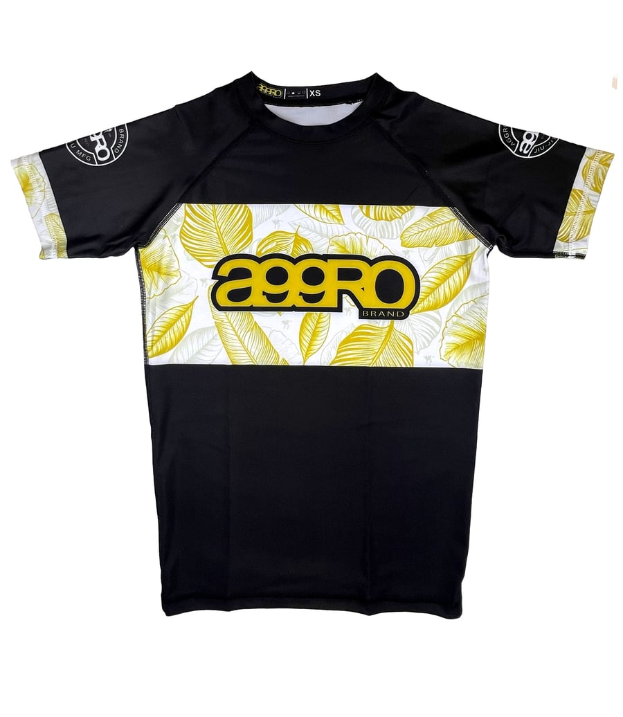 Image of AGGRO BRAND "PALMS" RASHGUARD