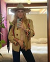 1930s cream Chimayo handwoven coat