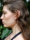 Moon Drop Hoops